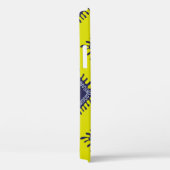 Stilvoll modernes Ikat-Stamm nahtloses Muster Case-Mate iPhone Hülle (Rückseite / Rechts)