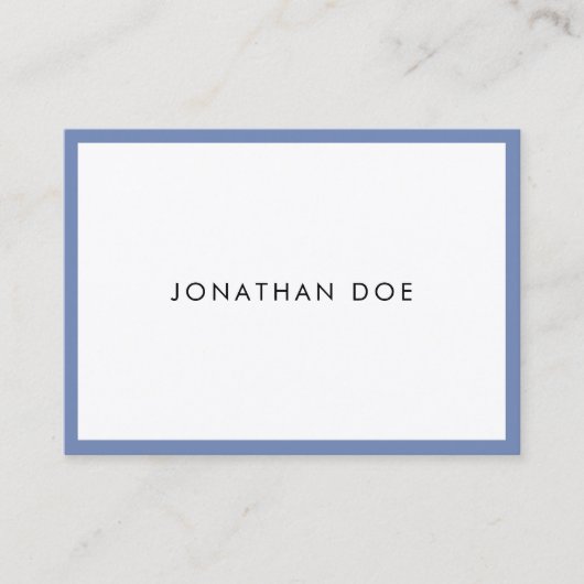 Stilvoll Modernes, Minimalistisches Berufliches Tr Visitenkarte (Vorderseite)