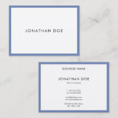 Stilvoll Modernes, Minimalistisches Berufliches Tr Visitenkarte (Vorne/Hinten)