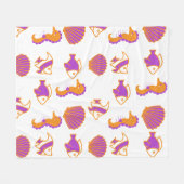 Stilvoll Niedliches, farbenfrohes Meeresleben unte Fleecedecke (Vorderseite (Horizontal))