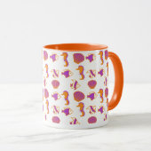 Stilvoll Niedliches, farbenfrohes Meeresleben unte Tasse (VorderseiteRechts)