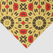 Stilvoll orientalisch-farbiges Mosaikmuster Seidenpapier (Detail)