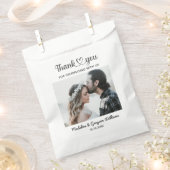 Stilvoll Personalisiertes Foto Romantische Hochzei Geschenktütchen (Ausgeschnitten)