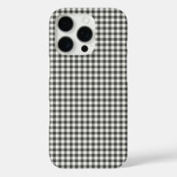 Stilvoll Retro Schwarz-weiß Gingham Kariertes Must