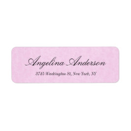 Stilvoll rosa Elegante Handschrift Moderne Feminin