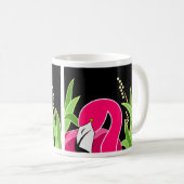 Stilvoll rosa Flamingo Bird Kaffeetasse (VorderseiteRechts)