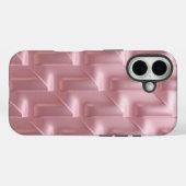 Stilvoll rosa geometrisches Muster - trendy & prot Case-Mate iPhone Hülle (Rückseite (Horizontal))