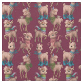 Stilvoll rosa Llamas Stoff (Nahaufnahme)