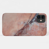 Stilvoll rosa Marmor mit defekten Farben Case-Mate iPhone Hülle (Rückseite (Horizontal))