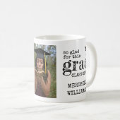 Stilvoll rustikaler Foto Abschluss Kaffeetasse (VorderseiteRechts)