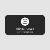 Stilvoll sauberer, einfacher Angestellter für Schw Namensschild (Vorderseite)