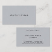 Stilvoll sauberes, modernes Template Beruflich tre Visitenkarte (Vorne/Hinten)