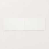 Stilvoll schlicht Schlicht Minimalistisch Visitenkarten (Innenseite Aufgefaltet)