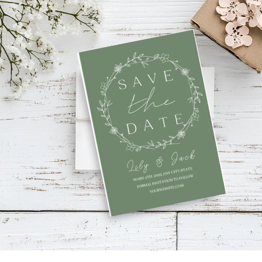 Stilvoll schlicht und elegant modern schlinggrün tischnummer