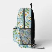 Stilvoll schönes, leuchtendes Blumenmuster 2 Bedruckter Rucksack (Rechts)