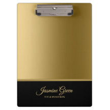 Stilvoll Schwarz und Golden