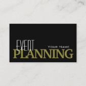 Stilvoll Schwarz und Olive mit Beruflichem Foto Visitenkarte (Vorderseite)