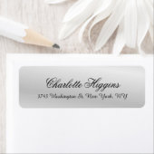 Stilvoll Silver Gray Schlicht Elegant Einzigartige (Insitu)