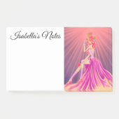 Stilvoll Steampunk Glamour Prom Queen Post-it Klebezettel (Vorderseite)