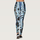 Stilvoll Swirling Leggings von Joya Eve (Rückseite)