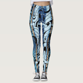 Stilvoll Swirling Leggings von Joya Eve