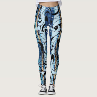 Stilvoll Swirling Leggings von Joya Eve