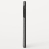 Stilvoll und elegant grau Case-Mate iPhone hülle (Hinten/Links)