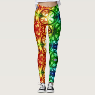 Stilvoll und farbenfroh "Ratti_Creative_Arts" Leggings