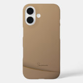 Stilvoll und modern Mit Monogramm Case-Mate iPhone Hülle (Rückseite)