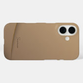 Stilvoll und modern Mit Monogramm Case-Mate iPhone Hülle (Rückseite (Horizontal))