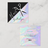 Stilvoll und modern quadratische visitenkarte (Vorne/Hinten)