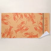 Stilvoll und modern strandtuch (Vorderseite)