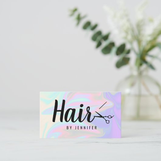 Stilvoll und modern visitenkarte (Stehend Vorderseite)