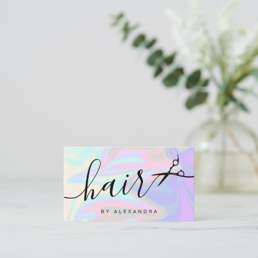 Stilvoll und modern visitenkarte (Stehend Vorderseite)