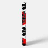 Stilvoll und sanft gestaltet, voller Schutz Case-Mate iPhone Hülle (Rückseite / Links)