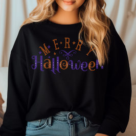 Stilvoll und trendy Merry Halloween Sweatshirt