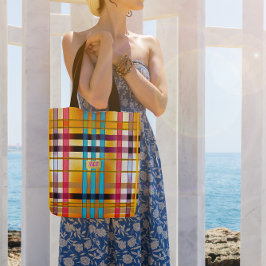 Stilvoll und trendy Summer Kariert Wexford Tasche