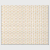 Stilvoll unterstütze ich schwarze Unternehmen Geschenkpapier (Flach)