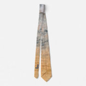 Stilvoll vergoldetes und graues Rost gefestigtes U Krawatte (Rückseite)