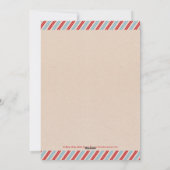 Stilvoll verschickte Weihnachtsfotokarte Feiertagskarte (Rückseite)