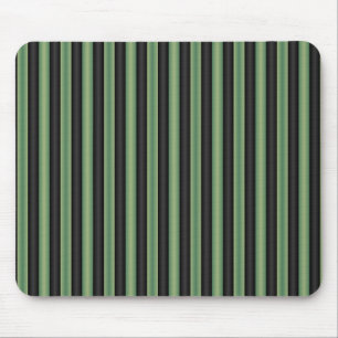 Stilvoll Vintages Olive Sage Green Black 3D gestre Mousepad