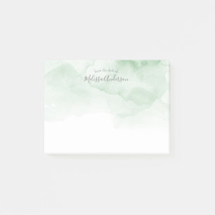 Stilvoll, Wasserfarbe, modern, trendy, Chic Post-it Klebezettel