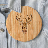 Stilvoll Weißer Schwanz Buck Antlers Light Wood Gr Button (Beispiel)