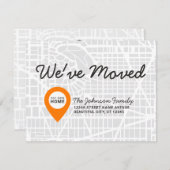 Stilvoll Wir haben das Map Button New Address Movi Ankündigung (Vorne/Hinten)