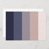 Stilvoll, zeitgemäß, poliert und anpassbar dankeskarte (Vorne/Hinten)