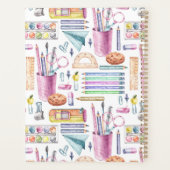 Stilvoll zurück zu den Schulvorräten Mustername We Planer (Rückseite)