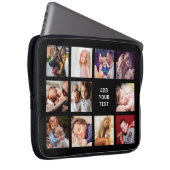 Stilvolle 11 FotoCollage Laptopschutzhülle (Vorne Rechts)