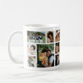 Stilvolle 15-Foto-Collage Kaffeetasse (Links)