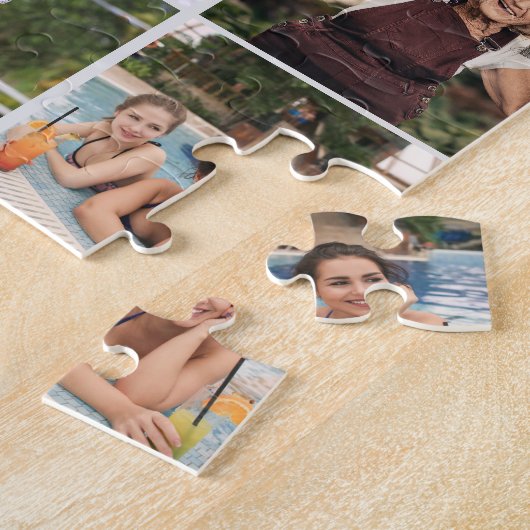 Stilvolle 20-Foto Collage Puzzle (Seite)