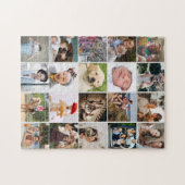 Stilvolle 20-Foto Collage Puzzle (Horizontal)